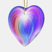 Purple+Blue+White on a Beautiful Valentine Tree Keramik Ornament (Links)