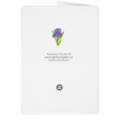 Purple Blumen (Hinten)