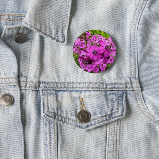 Purple Blumen aus San Francisco Button (Beispiel)