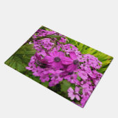 Purple Blumen aus San Francisco Fußmatte (Schrägansicht)