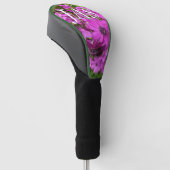 Purple Blumen aus San Francisco Golf Headcover (angewinkelt)