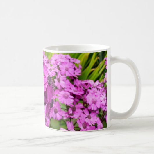 Purple Blumen aus San Francisco Kaffeetasse (Rechts)