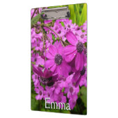 Purple Blumen aus San Francisco Klemmbrett (Links)