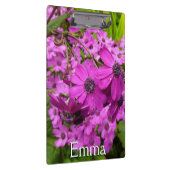 Purple Blumen aus San Francisco Klemmbrett (Rechts)