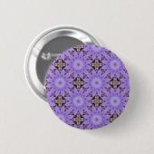 Purple Blumen Button (Vorne & Hinten)