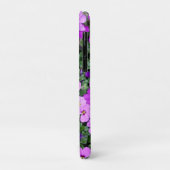 Purple Blumen Case-Mate iPhone Hülle (Hinten/Links)