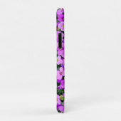 Purple Blumen Case-Mate iPhone Hülle (Hinten/Rechts)