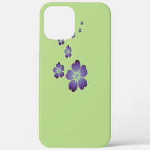 Purple Blumen Case-Mate iPhone Hülle