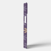 Purple Blumen Case-Mate iPhone Hülle (Rückseite / Rechts)