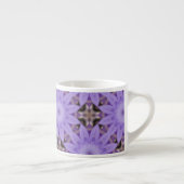 Purple Blumen Espressotasse (Rechts)