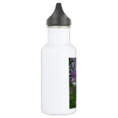 Purple Blumen Fantasy Night Trinkflasche (Links)