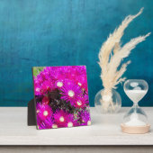 Purple Blumen Fotoplatte (InSitu)