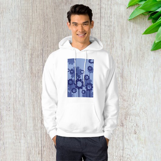 Purple Blumen Hoodie