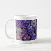 Purple Blumen Kaffeetasse (Links)