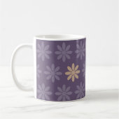 Purple Blumen Kaffeetasse (Links)