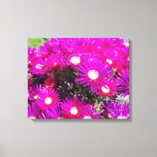 Purple Blumen Leinwanddruck