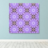 Purple Blumen Leinwanddruck (Insitu (Holzboden))
