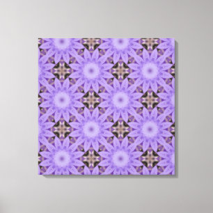 Purple Blumen Leinwanddruck