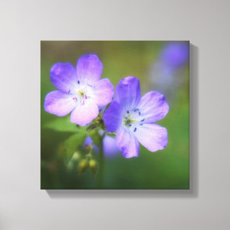 Purple Blumen Leinwanddruck