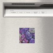 Purple Blumen Magnet (In Situ (Geschirrspüler))