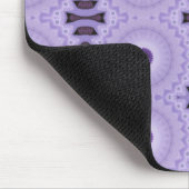 Purple Blumen Mousepad (Ecke)