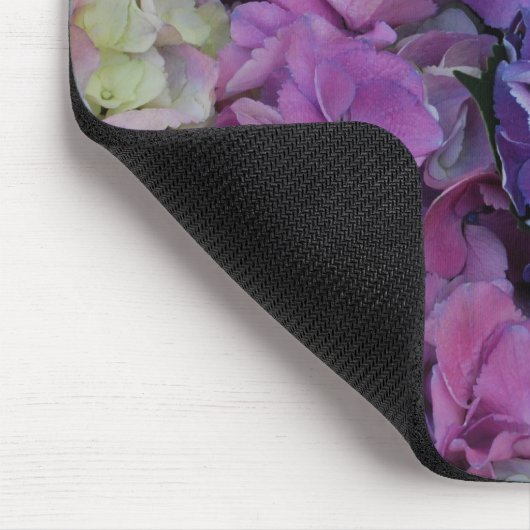Purple Blumen Mousepad (Ecke)