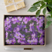 Purple Blumen Seidenpapier (Geschenk)