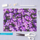 Purple Blumen Seidenpapier (Handwerk)