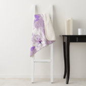Purple Blumen Sherpadecke (Beispiel)