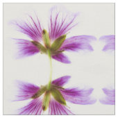 Purple Blumen Stoff (Nahaufnahme)