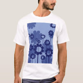 Purple Blumen T-Shirt (Vorderseite)