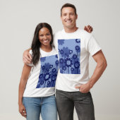 Purple Blumen T-Shirt (Unisex)