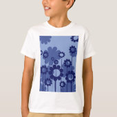Purple Blumen T-Shirt (Vorderseite)