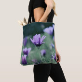 Purple Blumen Tasche (Von Nahem)