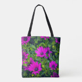 Purple Blumen Tasche (Rückseite)