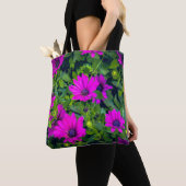 Purple Blumen Tasche (Von Nahem)