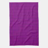 Purple Brick Design Geschirrtuch (Vertikal)
