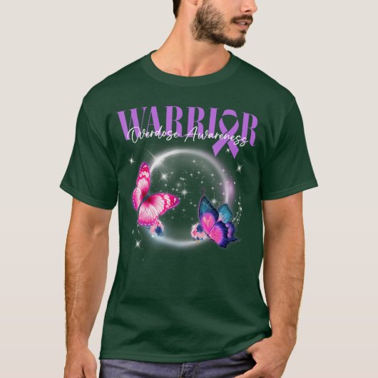 purple Butterflies T-Shirt (Vorderseite)