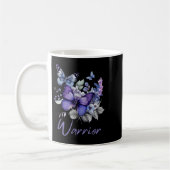 Purple Butterflies Warrior Selbstmordpräventionspr Kaffeetasse (Links)