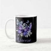 Purple Butterflies Warrior Suicide Prevention Awar Kaffeetasse (Links)