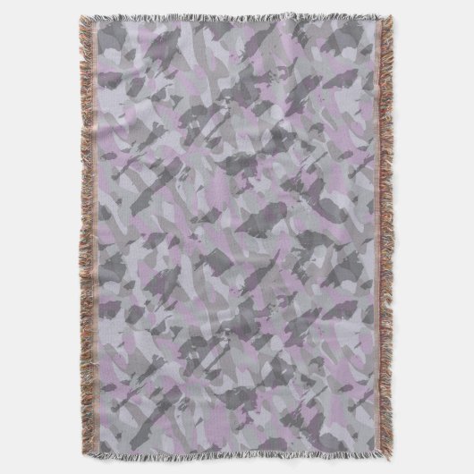 Purple Camo abstract Decke (Vorderseite Vertikal)