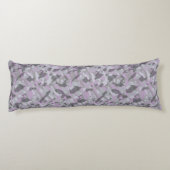 Purple Camo abstract Seitenschläferkissen (Rückseite)