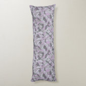 Purple Camo abstract Seitenschläferkissen (Rückseite (Vertikal))