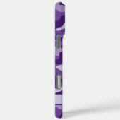 Purple Camouflage Personalized Case-Mate iPhone Hülle (Rückseite / Rechts)