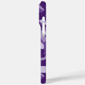 Purple Camouflage Personalized Case-Mate iPhone Hülle (Rückseite / Links)