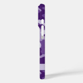 Purple Camouflage Personalized Case-Mate iPhone Hülle (Rückseite / Links)