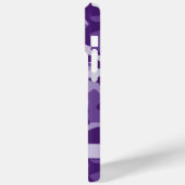 Purple Camouflage Personalized Case-Mate iPhone Hülle (Rückseite / Links)