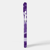 Purple Camouflage Personalized Case-Mate iPhone Hülle (Rückseite / Links)