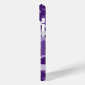 Purple Camouflage Personalized Case-Mate iPhone Hülle (Rückseite / Links)