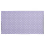 Purple Circles Pattern Pillowcase Kissenbezug (Vorderseite)